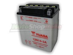 Yuasa Battery 12N14-3A Lead/acid 12V/14Ah