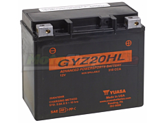 Yuasa Battery GYZ20HL High Performance Sealed AGM