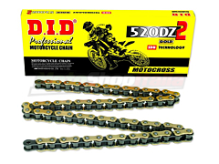 Chain DID 520 DZ2 G&B (motocross)