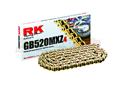 Chain RK 520 MXZ4 Gold Heavy Duty Off-Road
