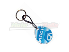 Keychain with Logo Piaggio Resinated