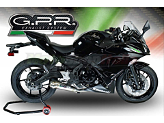 Full Exhaust System Ninja 650 GPR Catalyzed Approved (2021>)