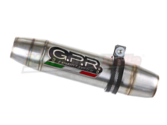 Exhaust Muffler YBR 125 (from 2008) GPR Complete Approved