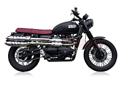 Silencers Exhausts Triumph Scrambler 900 GPR Approved