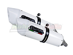 Exhaust Silencers B-King 1340 GPR Approved with Plate Holder and Lights