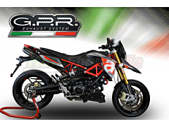 Shiver 750 GPR exhausts Silencers Approved