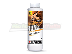 Ipone Scoot Run 2 Motor Oil 100% Synthetic - 2T Strawberry Smell