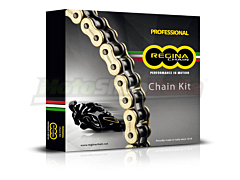 Chain and Sprockets Kit HM CRE-CRM 50 Derapage Regina