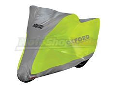 Fluorescent Outdoor Motorcycle Cover Aquatex Oxford