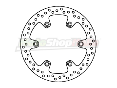 Brake Disk SilverWing ABS Shadow 1100 CBR Front