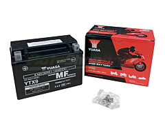 Battery Joyride HD Euro MX Shark Duke 125/150/200 YTX9 Yuasa