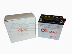 Batteria 12N7-4B Okyami Piombo/Acido 12 Volt