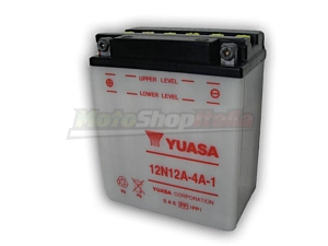 Yuasa Battery 12N12A-4A-1 Lead/Acid 12 Volt