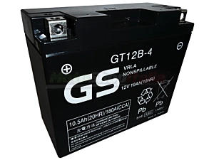 Batteria GT12B-4 GS Sigillata Precaricata 12 V - 10 Ah