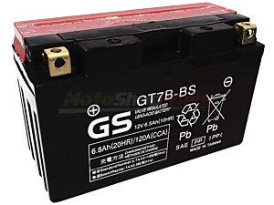 Batteria GT7B-BS GS Sigillata 12 V - 6,5 Ah