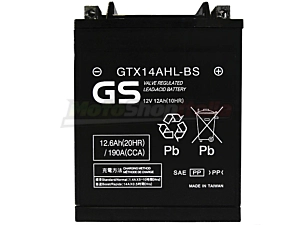 Batteria GTX14AHL-BS GS Sigillata 12 V - 12 Ah