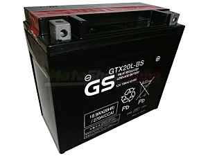 Batteria GTX20L-BS GS Sigillata 12 V - 18 Ah