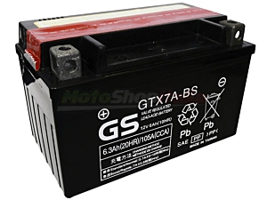 Batteria GTX7A-BS GS Sigillata 12 V - 6 Ah