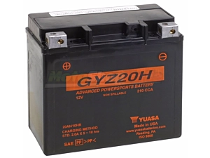 Batteria Yuasa GYZ20H High Performance Sigillata AGM