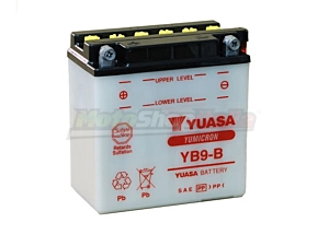 Batteria Yuasa YB9-B Runner 50/125 Typhoon 125 (tabella)