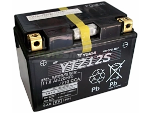 Batteria YTZ12S Yuasa SilverWing Transalp VTR VFR (tabella)