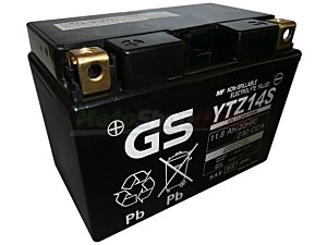 GS Battery YTZ14S Preloaded Sealed 12 V - 11.2 Ah