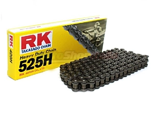Chain RK 525 H - 124 Links Standard Reinforced