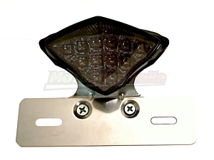 Led Taillight Universal R1 Style BKR Approved with Plate Holder