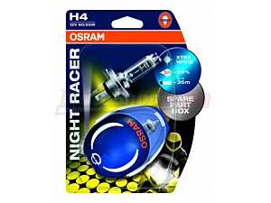 Lampadina Osram H4 Night Racer (confezione doppia)