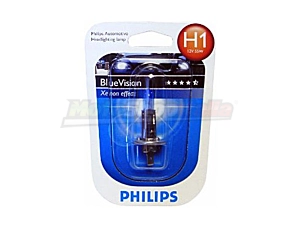 Lampadina Philips BlueVision H1 12V 55 Watt