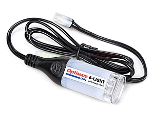 Flashlight LED 12V (SAE-121) connector for TM TecMate Optimate