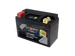 Batteria Litio LTM14B Okyami (YT12B-BS - YT14B-BS)