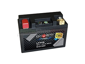 Battery Lithium LTM9 Okyami (YT9B-BS - YT7B-BS - YTX7A-BS)