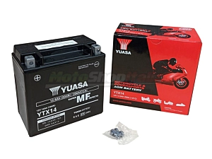 Batteria Yuasa YTX14-BS HP2 - F800 - K/R 1200 (tabella)