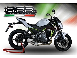 Full Exhaust System Z650 GPR Catalyzed Approved (2020></noscript>)