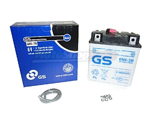 GS Battery 6N6-3B Lead Standard 6 V - 6 Ah