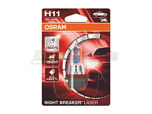 H11 Bulb Osram Night Breaker Laser