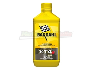 Olio Bardahl XT4-S C60 10W-50 Moto 4T Lubrificante 100% Sintetico
