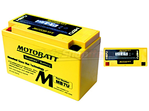 Batteria Motobatt MB7U AGM Sigillata Precaricata Alte Prestazioni