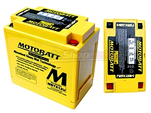 Batteria Motobatt MBTX12U AGM Sigillata Precaricata Alte Prestazioni