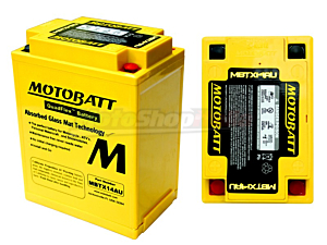 Batteria Motobatt MBTX14AU AGM Sigillata Precaricata Alte Prestazioni