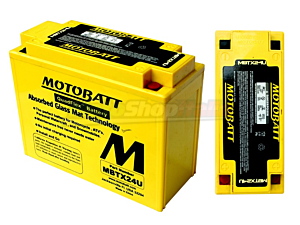 Batteria Motobatt MBTX24U AGM Sigillata Precaricata Alte Prestazioni