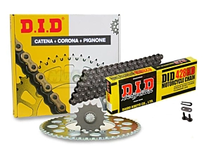 Chain and Sprocket Kit XT 125 X (DID transmission kit) from 2008