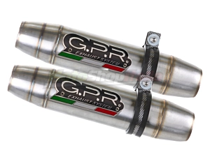 Silencers Exhaust Ducati 998 GPR Approved