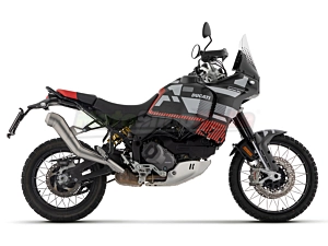 Exhaust Silencer Ducati Desert X 950 Dakar Replica Approved