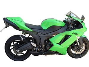 Silencer Exhaust ZX6R 2007 Approved