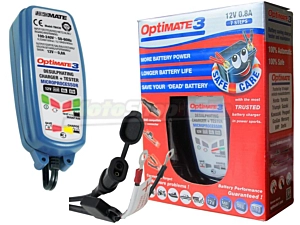 Battery Charger Optimate 3 (TecMate) - Charge Maintainer