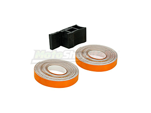 Orange Wheels Stripe with Applicator