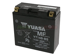 Yuasa Battery YT14B-BS Fazer 1000 Bulldog Dragstar FJR XJR