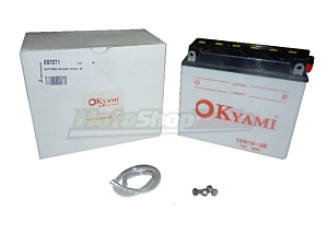 Batteria 12N16-3B Okyami Piombo/Acido 12 Volt